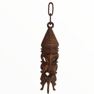 Vintage Hand Carved African Tribal Mask